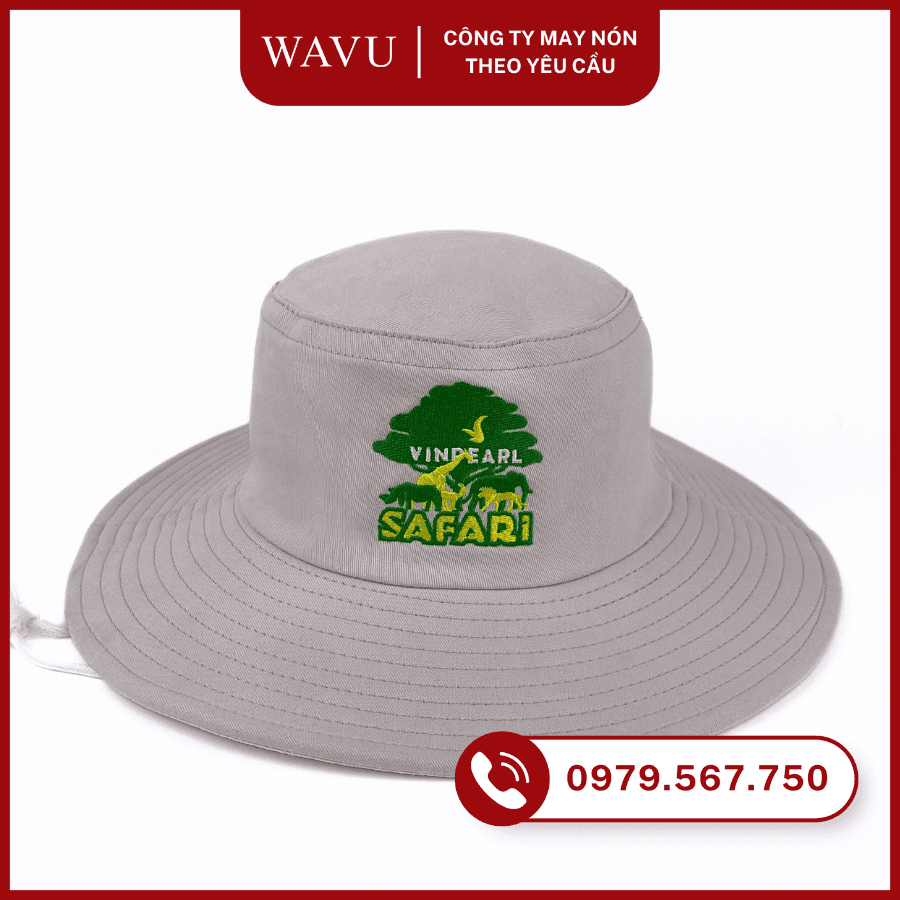may nón tai bèo đồng phục