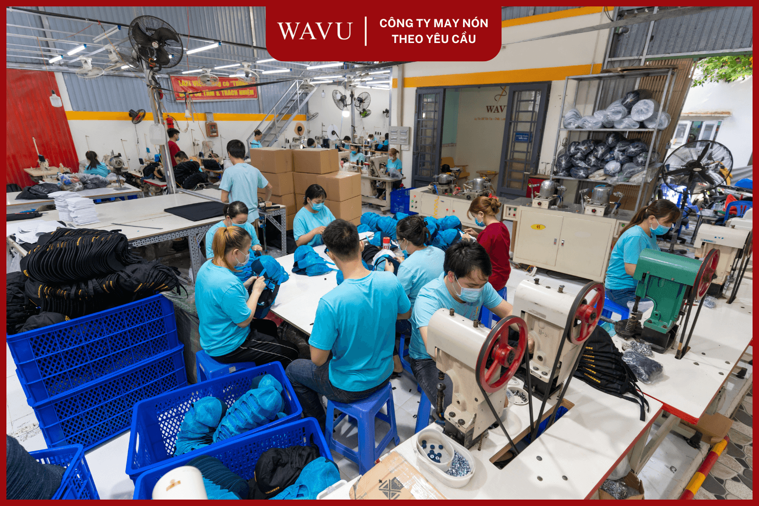 Xưởng may nón snapback thêu họa tiết