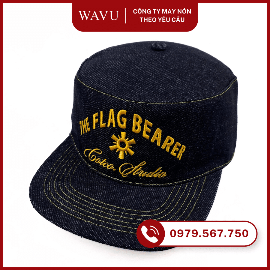 May mũ pillbox theo yêu cầu