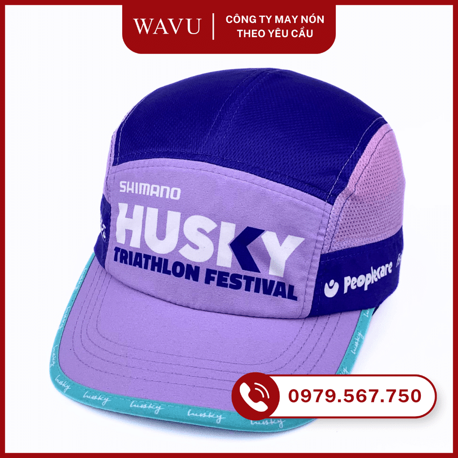 May nón campal phối màu thương hiệu