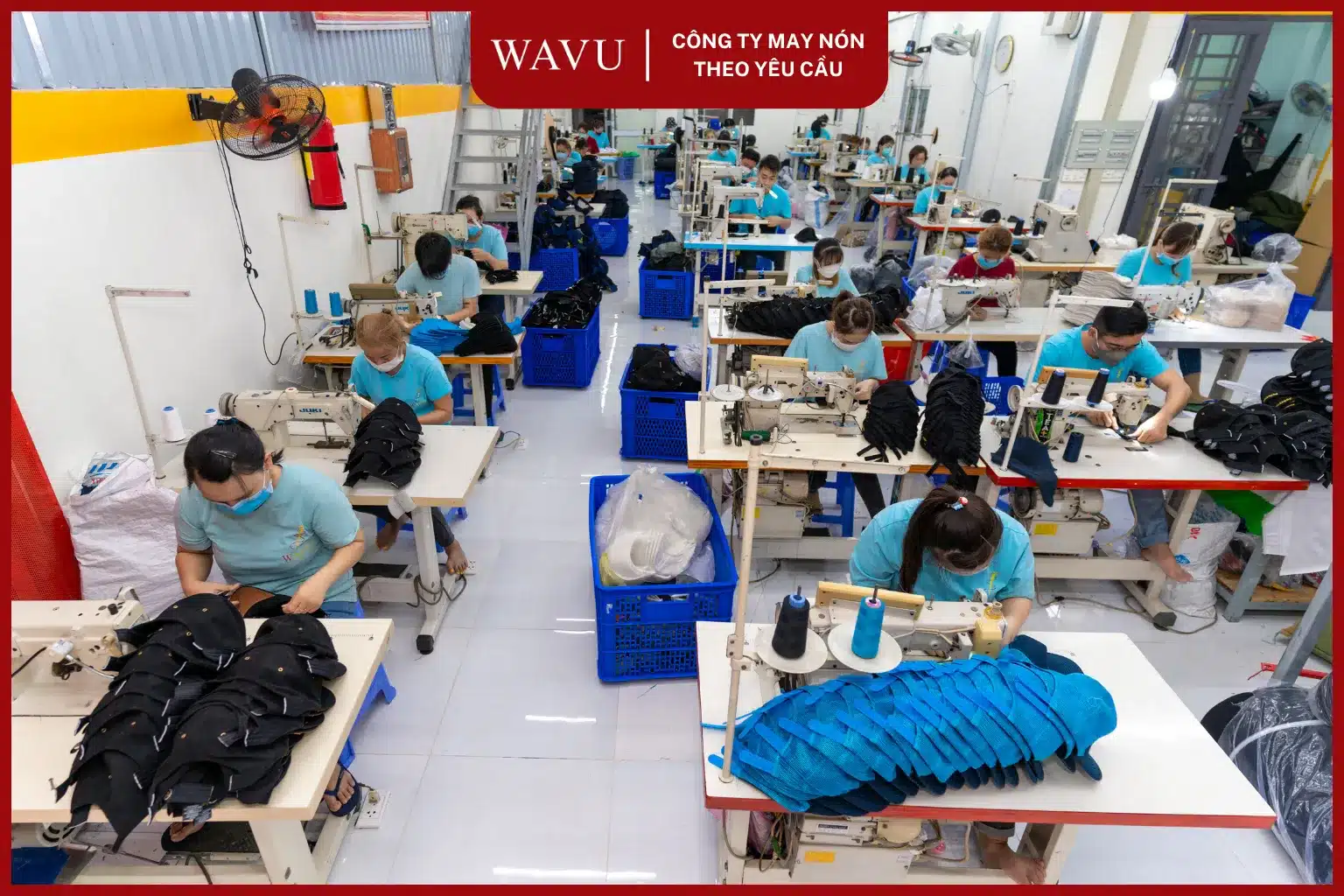 May nón bucket số lượng ít