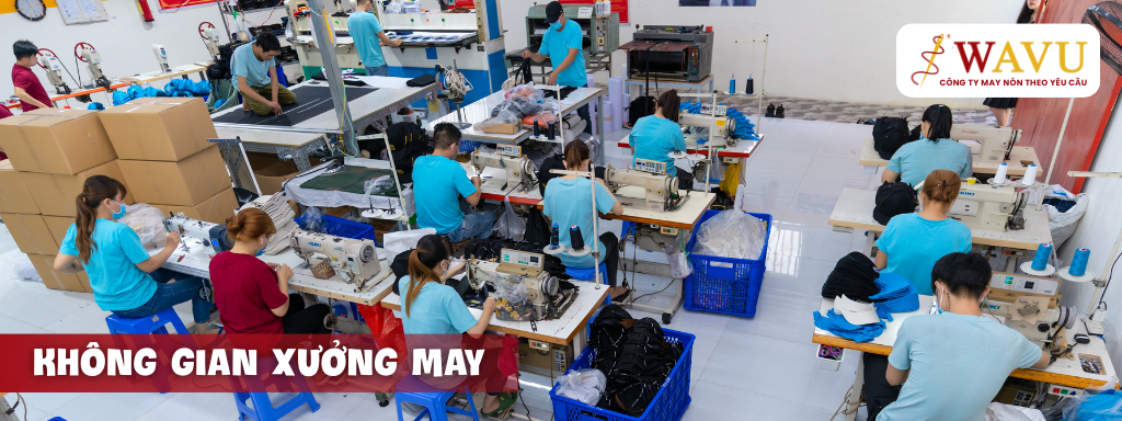 Xưởng may nón Wavu