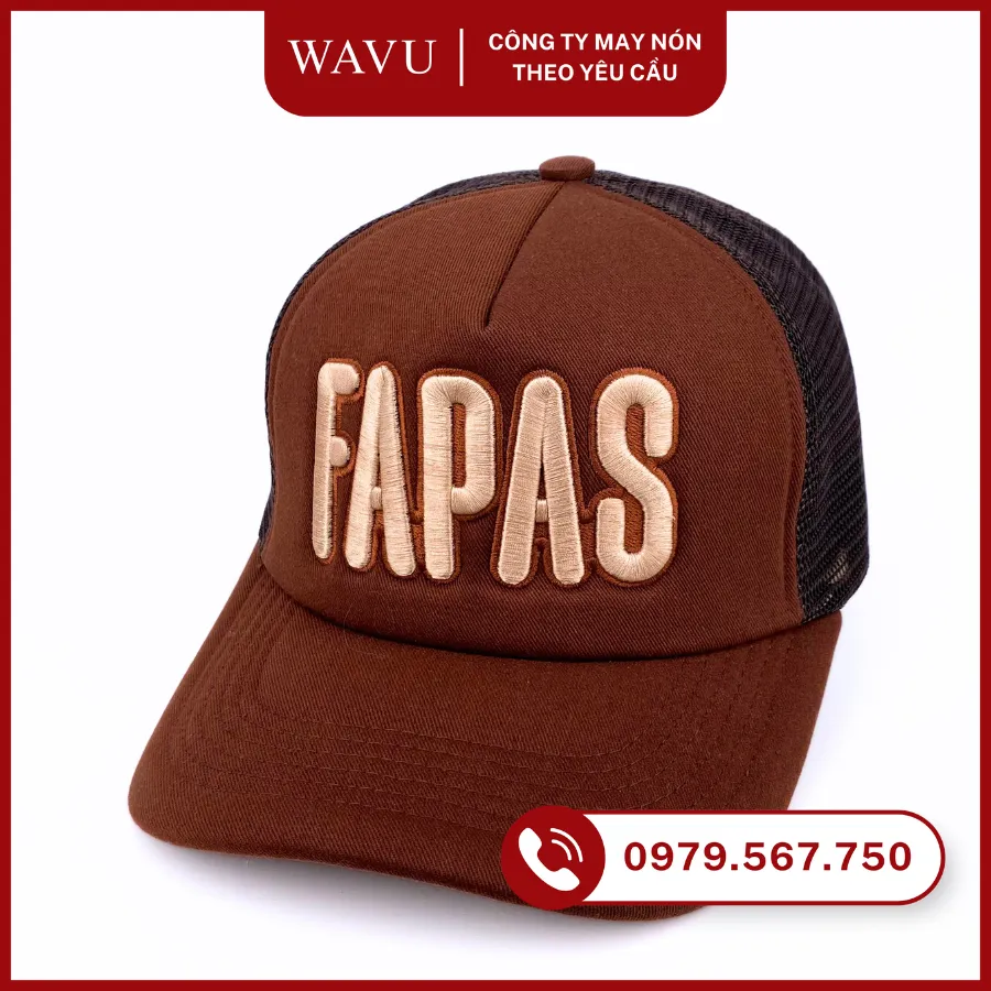 Thêu nón theo yêu cầu