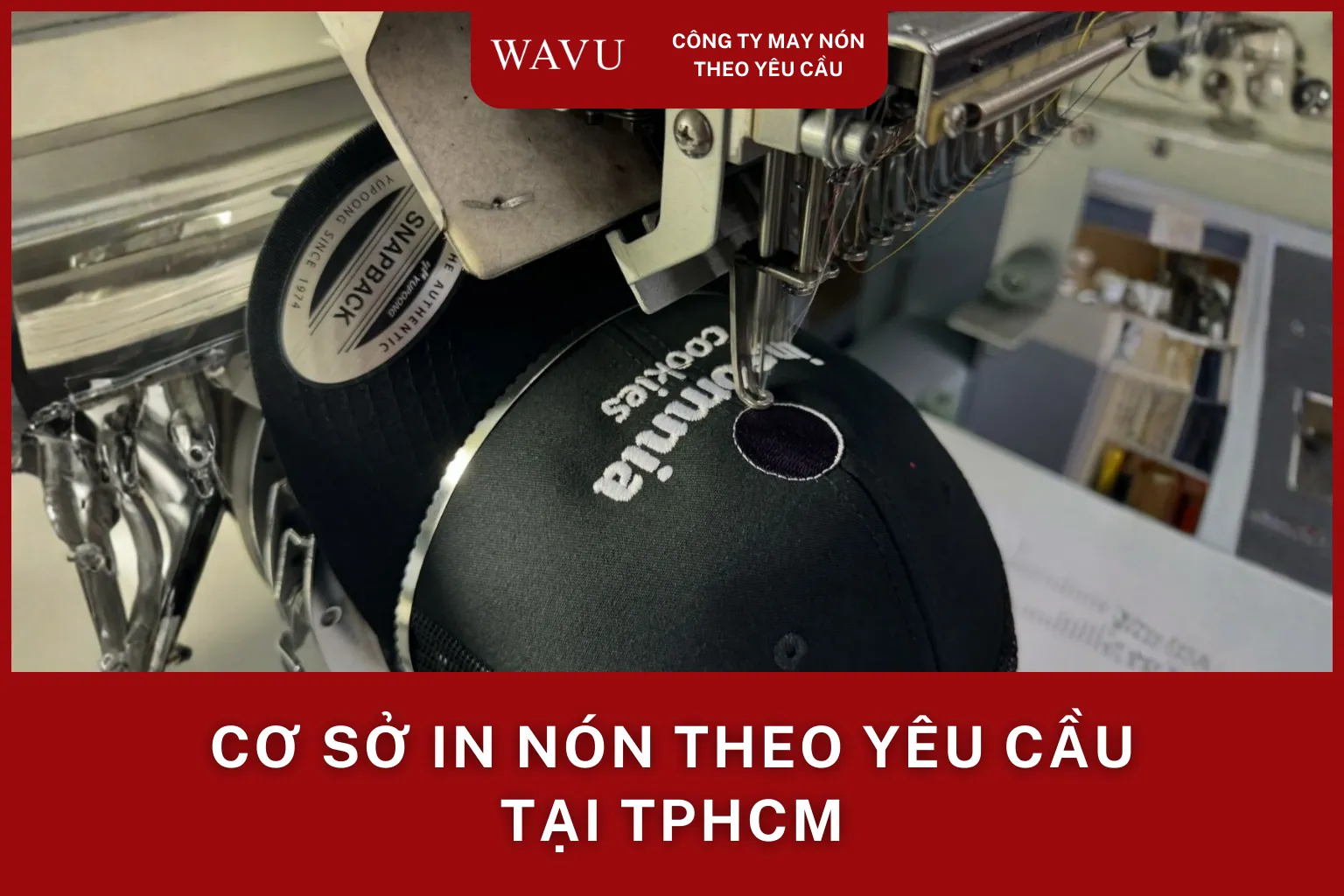 Cơ sở in nón theo yêu cầu tại TPHCM