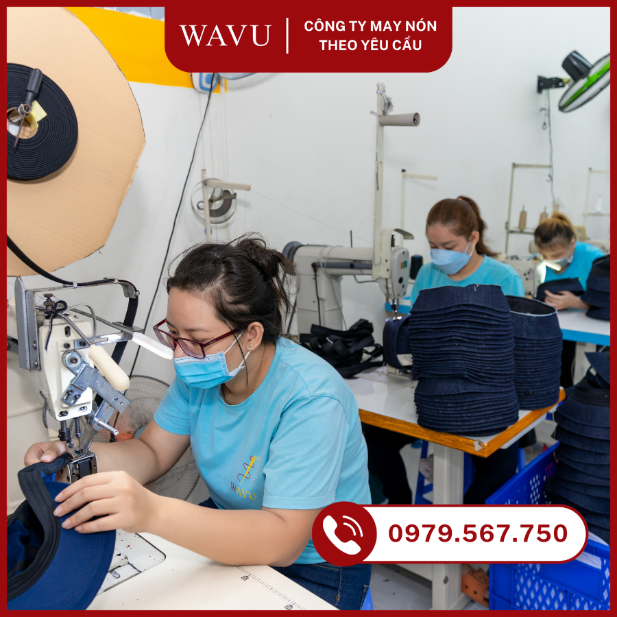 Xưởng may n&oacute;n nửa đầu theo y&ecirc;u cầu