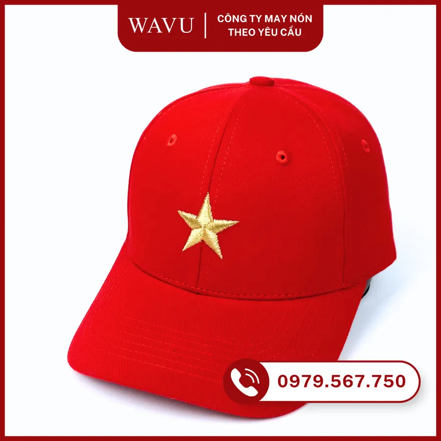 Nón cờ đỏ sao vàng 
