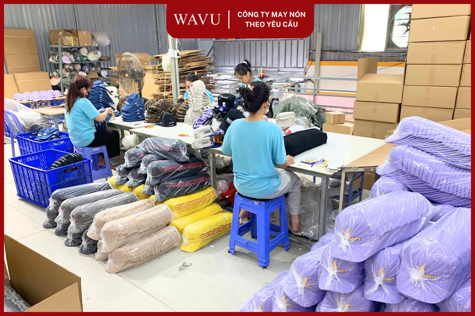 Công ty may nón Wavu