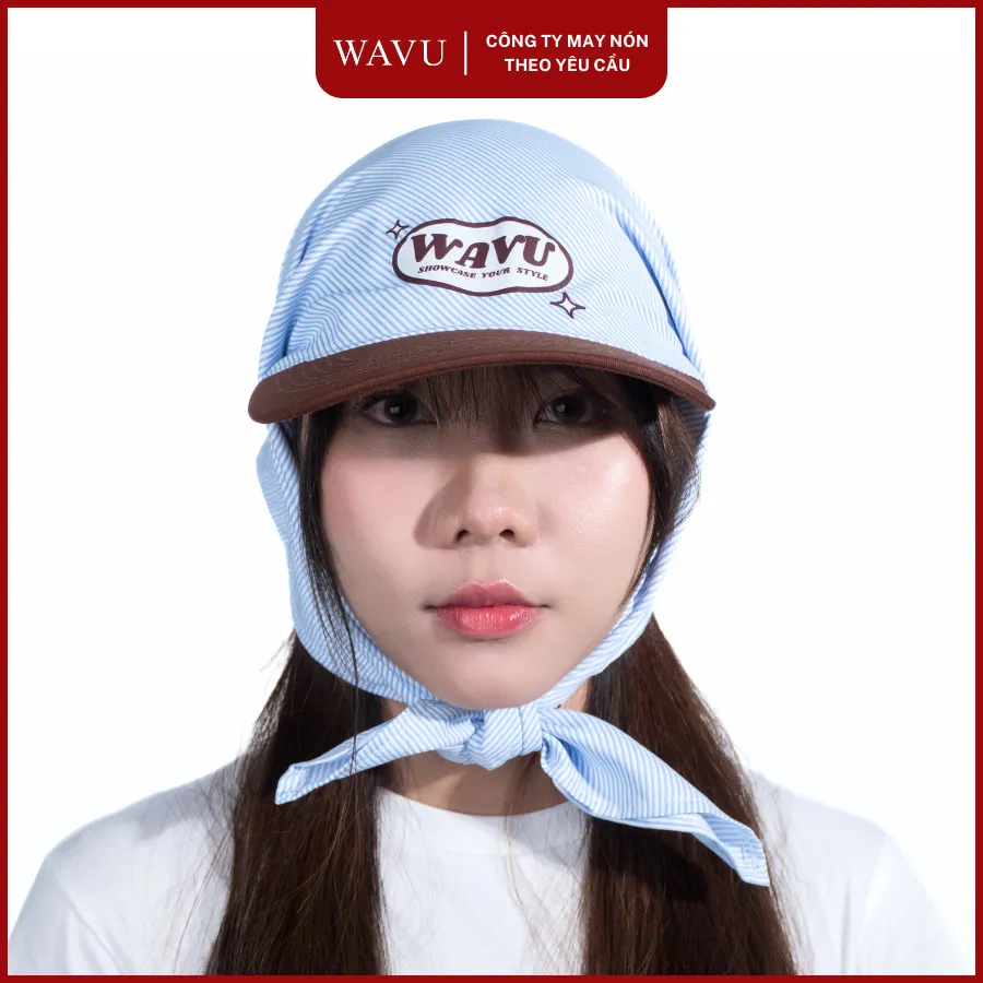 Form nón Bandana tại xưởng may nón Wavu