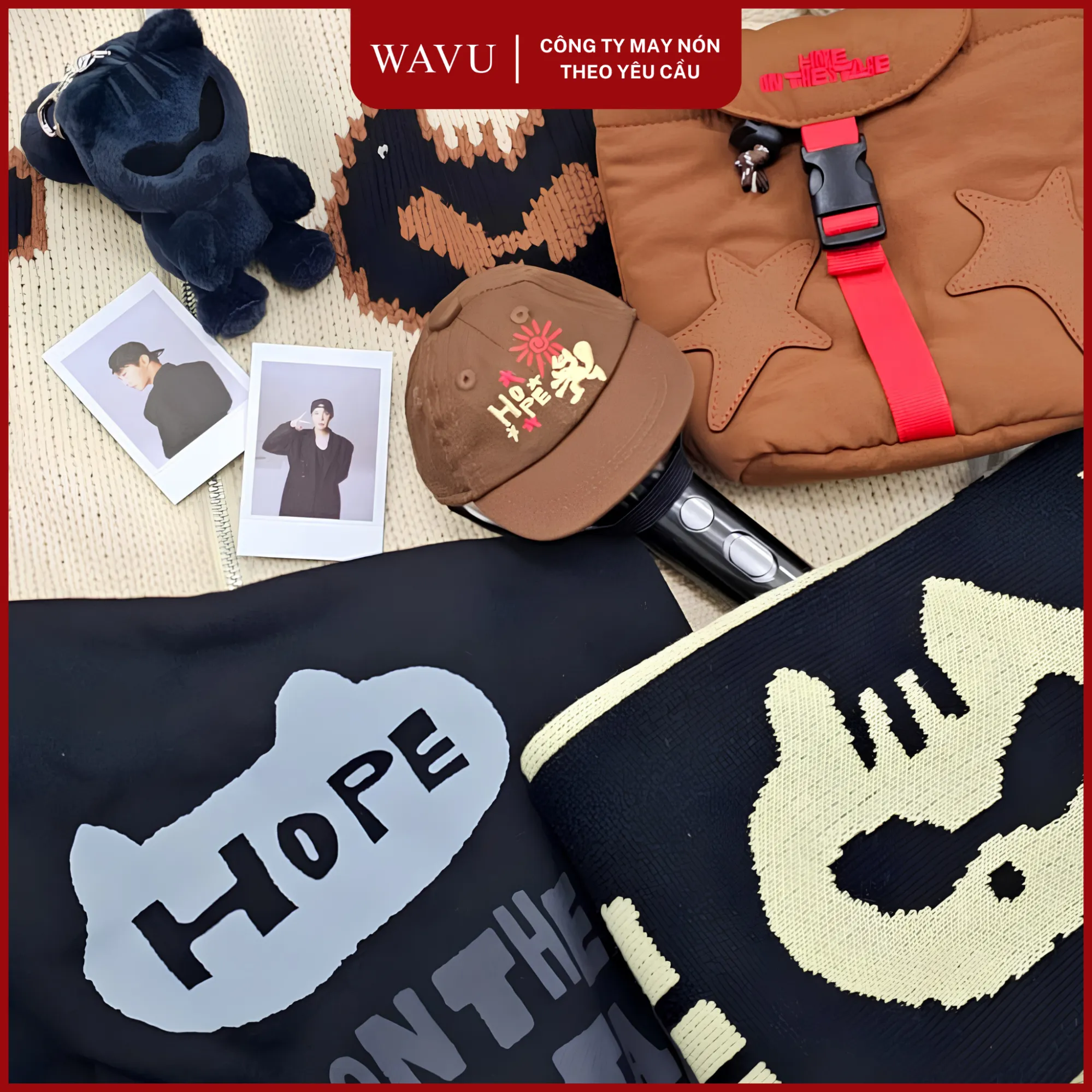 Bộ merch tăng độ nhận diện